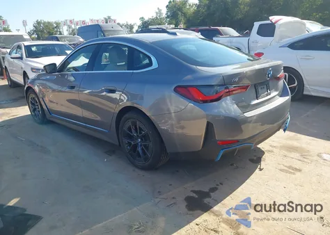 2023 BMW I4 Edrive35 из США, поврежденный, VIN WBY43AW02PFR41512